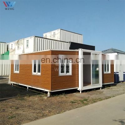 Luxury 20ft two bedroom scalable foldable prefab container house homes for sale