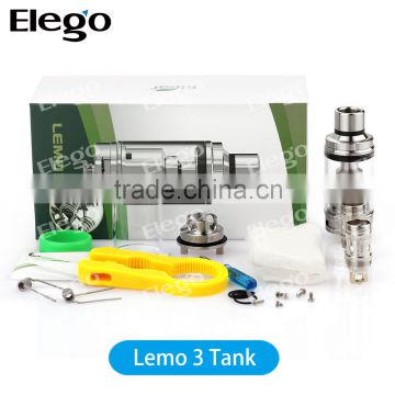 Elego Wholesale Lemo 3 2016 newest Eleaf Lemo 3 Tank fits iStick Pico 75W Battery