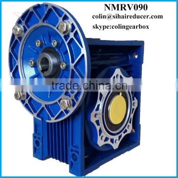 NMRV090 aluminium speed reducer, packing machinery gearbox,packing machinery spare parts