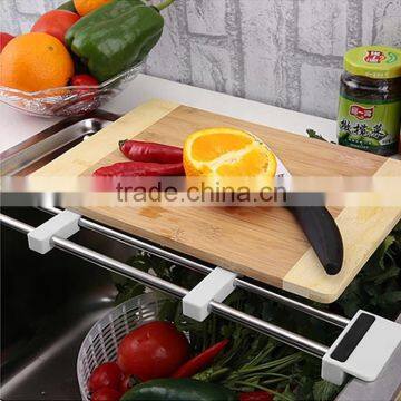 S/S+ABS 33.8*6*2.8 Hot stainless steel kitchen drying rack