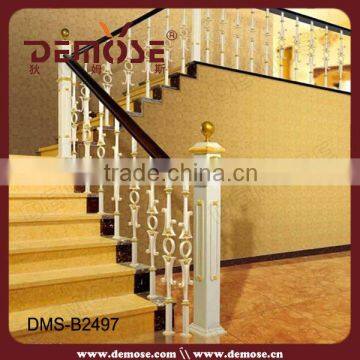 modern wrought interior ron black stair handrail