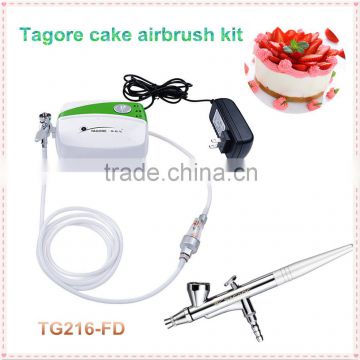Tagore TG216-FD Airbrush for Cake Painting airbrush kit set