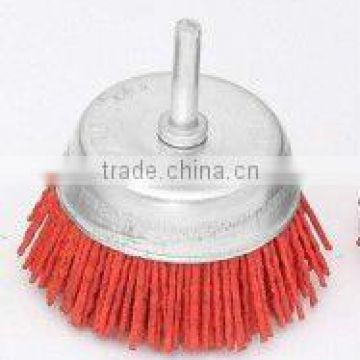 red wire cup brush with shank