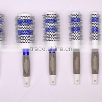 professional color changed ceramic ionic hair brush