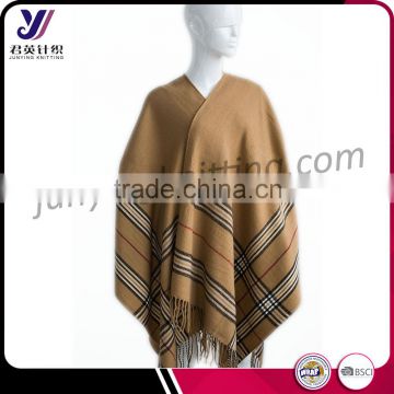 Fashion knitting scarf big shawl solid color for women cape factory wholsales sales (accept custom)