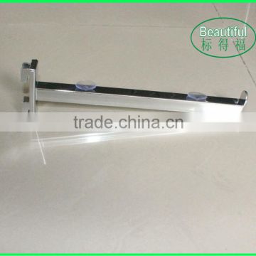 High quality twin slotted glass shelf bracket support