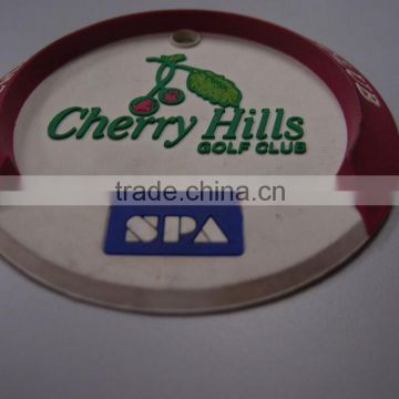 Custom rubber coaster with logo printing for table mat decoration