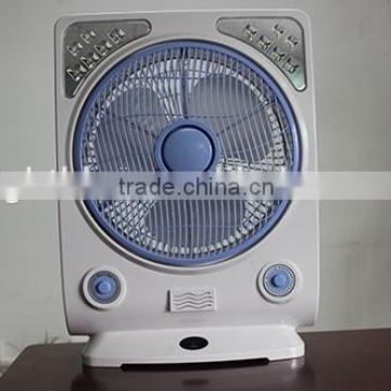 Rechargeable high quality emergency fan , LED emergency fan with raidio