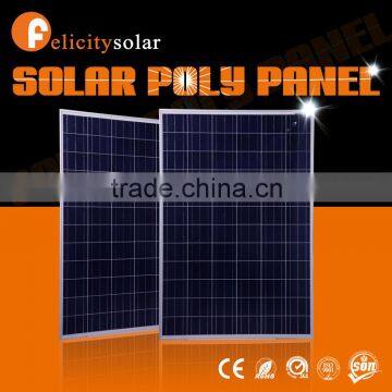 2016 Guangzhou Felicity good quality 210w poly solar module