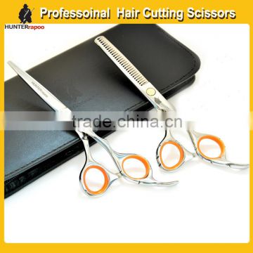 6.0" Right hand used Barber scissors set,including 1pc razor and 1pc thinning shear,professional hair cutting scissors