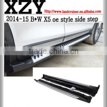 2014-15 X5 oe style side step, x6 car pedals,running board for X5