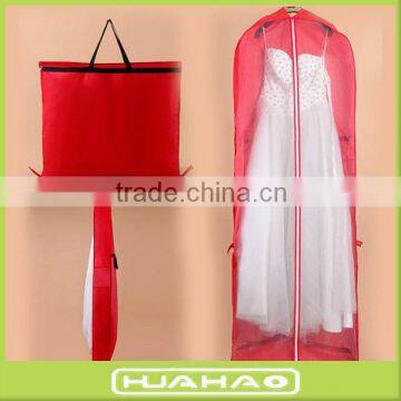 2015 non woven wedding dress garment bag wholesale