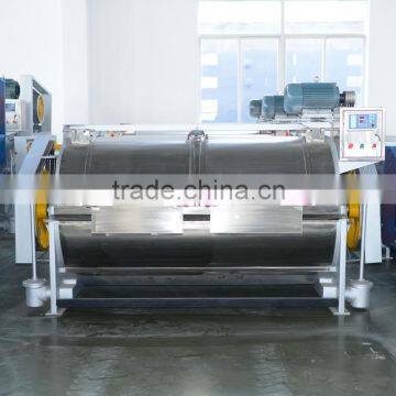 200kg horizontal semi-auto industrial washing machine for hotel