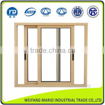 China manufacturing aluminium sliding windows with different sizes and colors