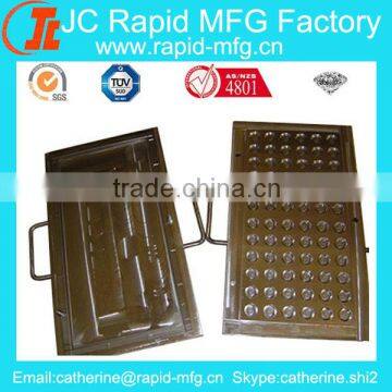 Customized OEM C45 00*400*250mm Rubber Injection Floor Mould For Fubber Floor