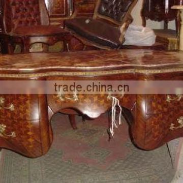 king antique reproduction writing desk