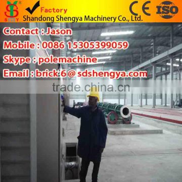 concrete pole steel mould , spinning machine top manufacturer (Turn Key Project)