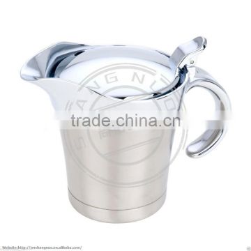 Double wall Stainless steel Gravy pot