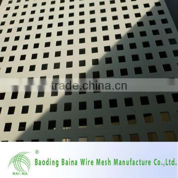 New Design Square Hole Perforated Metal Mesh