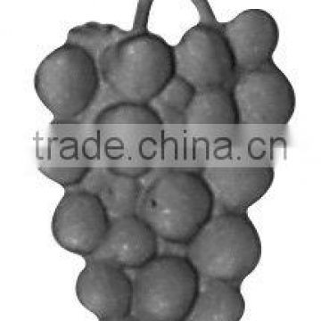 wrought iron and casting iron grape