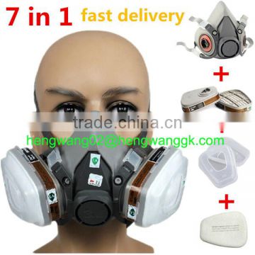3M face cover face mask 6200 7502 half face mask