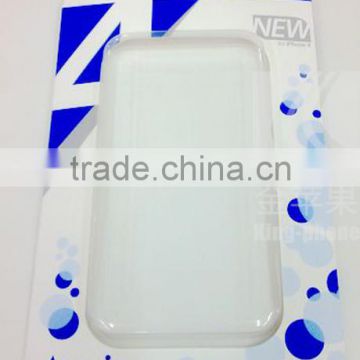 For cell phone case clear plastic packaging box, paper packaging box