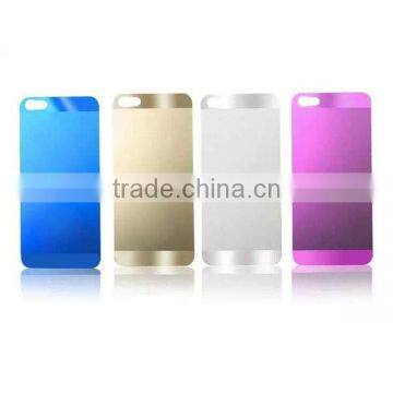 Electroplating Matte frosted tempered glass screen protector film for iphone 5s, mobile phone protective film