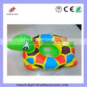 Inflatable Turtle baby swimming float ring