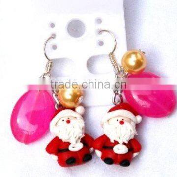 Santa Christmas Fashion Jewelry Earring ( santa candy )