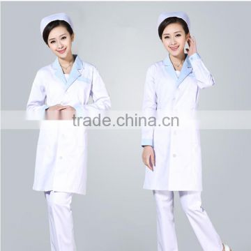China Manufacture Hospital Uniforms Fashionable Nurse Uniform Designs