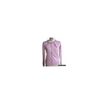 Sell Ladies' Silk Knitted Sweater