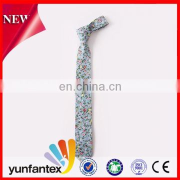 2016 cotton various novel printed fabric necktie wholesale