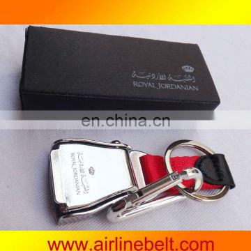 Top high standard airplane seatbelt buckle phone keyring