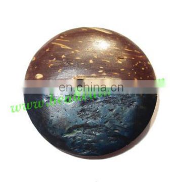 Handmade wood buttons, size : 6x30mm BTWDR023