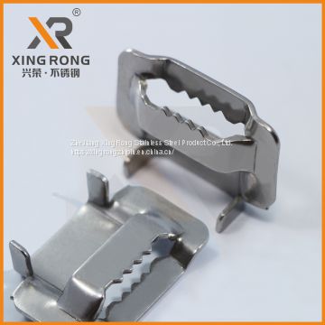 Y-type stainlless steel buckle for banding strap 19mm