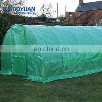 Green color PE woven mesh leno poly tarps green house tarpaulin with uv stabilizer