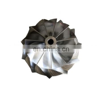 TD05H 25G 60.50mm/78.00mm 11+0 bladesTurbocharger milling/aluminum 2618 /billet compressor wheel