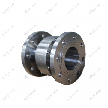 6 inch DIN flange stainless steel 304 straight-through connection high pressure swivel joint for hydraulic oil,water