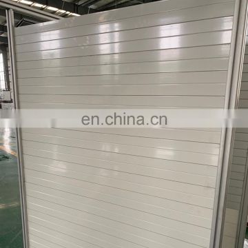 SHENGXIN CNC processing white powder coated  adjustable  aluminium profiles shutter door window system