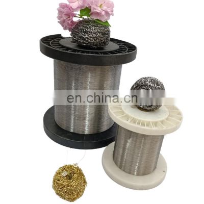 410 grade 0.13mm stainless steel wool 20g cleaning brush scrubber by scourer making machine