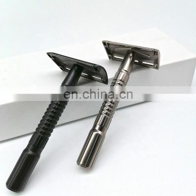 Classical personal touch Reusable wholesale high quality shaving kit mens barber double edge razor