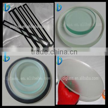 1.1mm-10mm tempered lamp glass cover