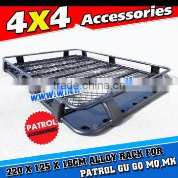 PATROL GU GQ MQ MK 4X4 ROOF CAGE ALUMINIUM ROOF RACK