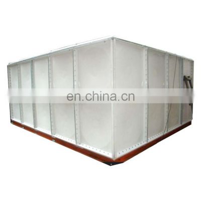 GRP frp square sectional large water storage tank 100 m3