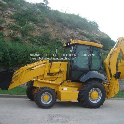 China Top Brand Manufacturer New Mining And Agricultural Multi-function 4x4 Wheel Drive Backhoe Loader For Sale