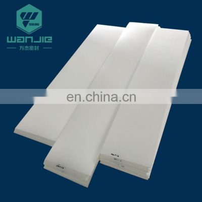 Hot Sale Customizable Size White 100% Virgin PTFE Molded Modified Gasket Square Sheets