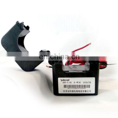 split core CT 300/1A class 1.0 small open core current transformer with 1m standard cable