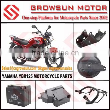 Yam. YBR125 Motorcycle Parts/Battery, Hub Cover, Rear Carrier