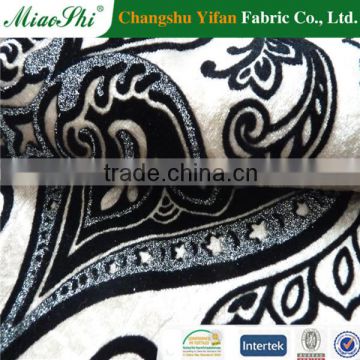 YIFAN FABRIC 100% Polyester Flocking Fabric For Sofa/Upholstery/Home Textile/chair cover