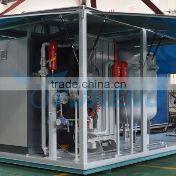 Portable vacuum air compressor for transformer oil station GF series